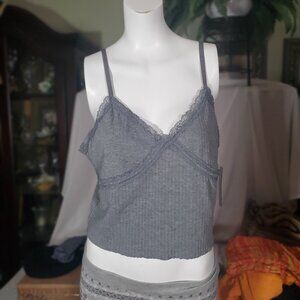 Wild Fable Gray Crop-top. New w/ tags, XL